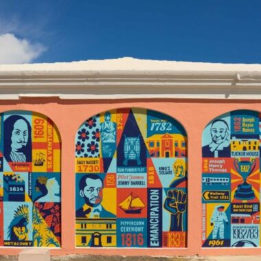 Endless Caribbean - Bermuda Tourism Authority Unveils New Mural