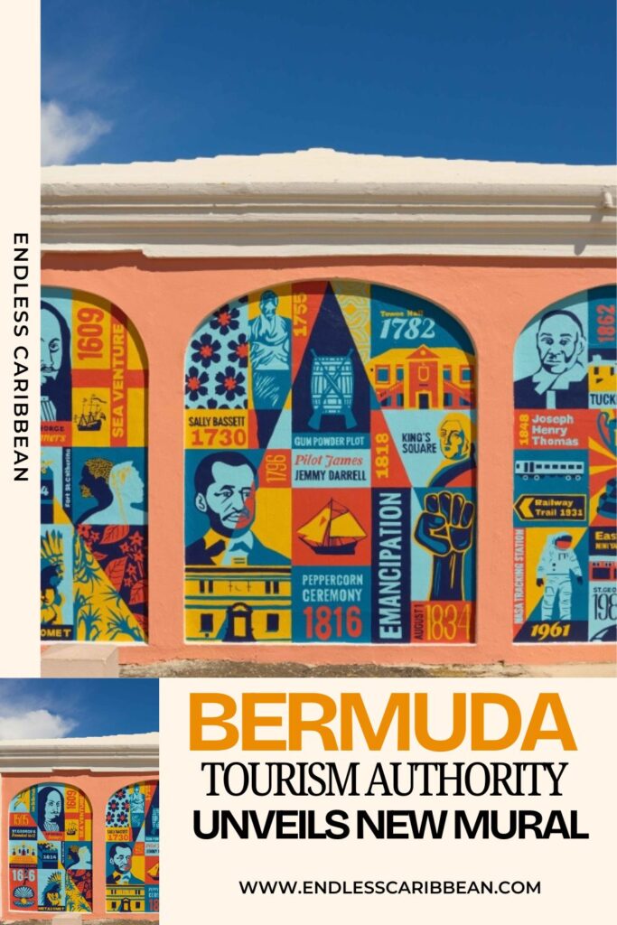 Endless Caribbean - Pinterest - Bermuda Tourism Authority Unveils New Mural